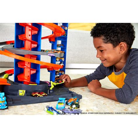 Hot Wheels City Mega Garage Playset Smyths Toys Uk