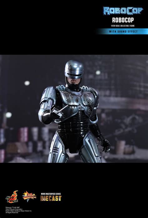 News Hot Toys Robocop Scale Collectible Figure Revealed Mint Condition Customs