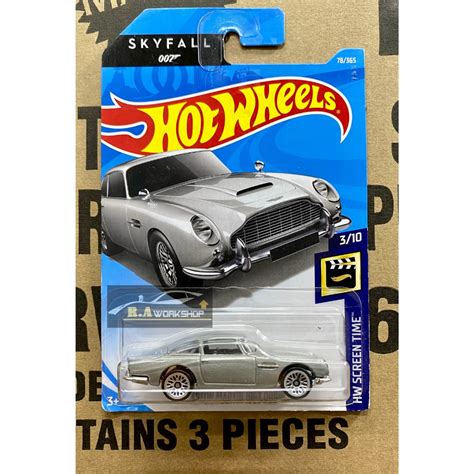 Hot wheels Chính Hãng mẫu xe ASTON MARTIN 1963 DBS Shopee Việt Nam