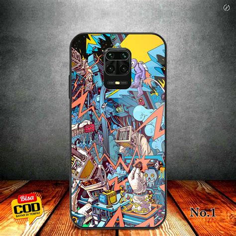 Jual Cc08 Softcase Glass Kilau Xiaomi Redmi Note 9 Pro Casing Kaca Kilau For All Tipe Hp