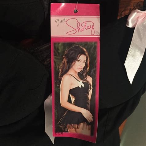 Intimates Sleepwear Black Lingerie With Pink Bows Poshmark