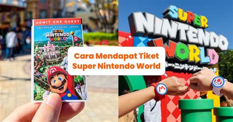 Cara Masuk Ke Super Nintendo World Di Universal Studios Japan Dengan