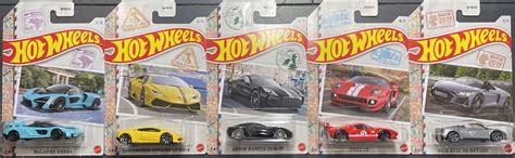 Hot Wheel Supercars assortiment 5 car Sets Auto Modeļu Veikals