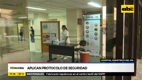 Aplican protocolo de seguridad en Hospital Geriátrico ABC Noticias