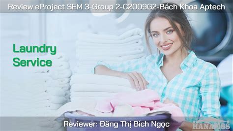 Review eProject Online Laundry SEM 3 lớp C2009G2 Bách Khoa Aptech YouTube