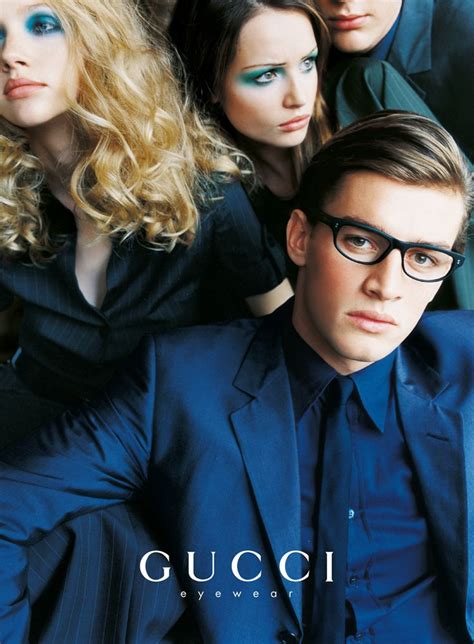 Mario Testino Gucci Eyewear Gucci Ad