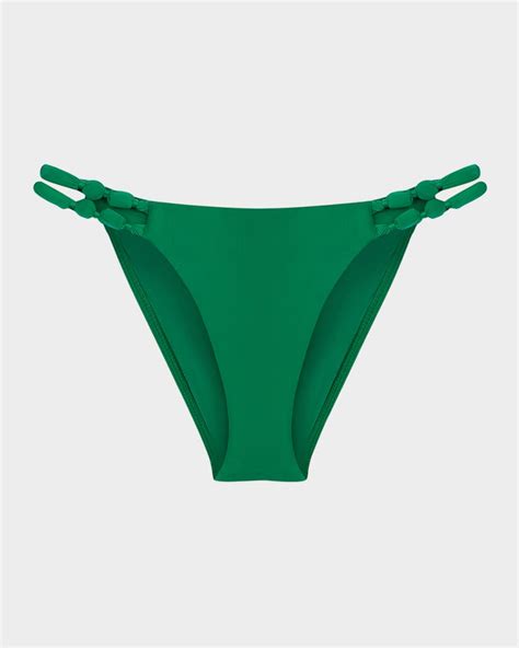 Vix Solid Atena Double Detail Full Bikini Bottoms Neiman Marcus
