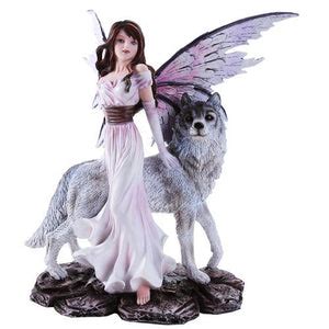 Pacific Giftware Purple Winged Fairy with Lone Wolf 10.5 Inch Collecti – BOTEGA EXCLUSIVE