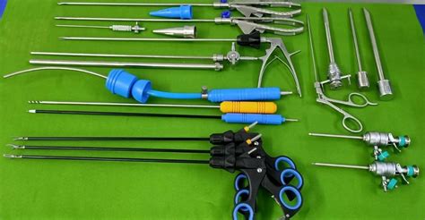 19pc Laparoscopic Mini Surgery Set 5mmx330mm Endoscopy Surgical