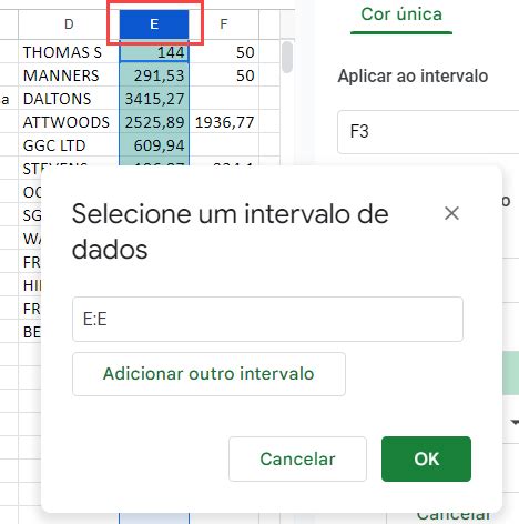 Aplicar Formata O Condicional Coluna Inteira No Excel E No Google