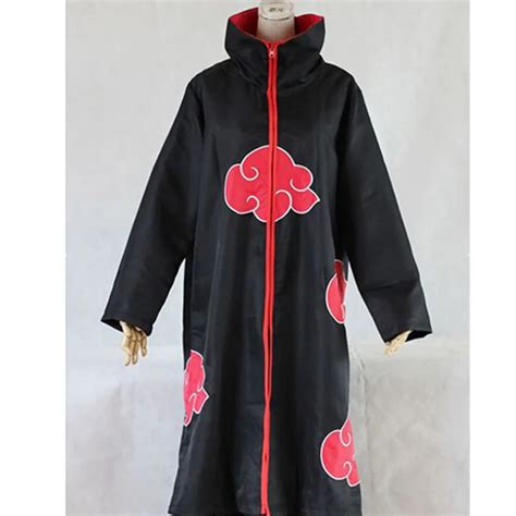 Anime Naruto Akatsuki Cosplay Costumes Cloak Orochimaru Itachi Uchiha