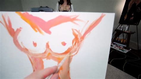 Art Teacher Helps Me Get Creative With A Nude Art Lesson