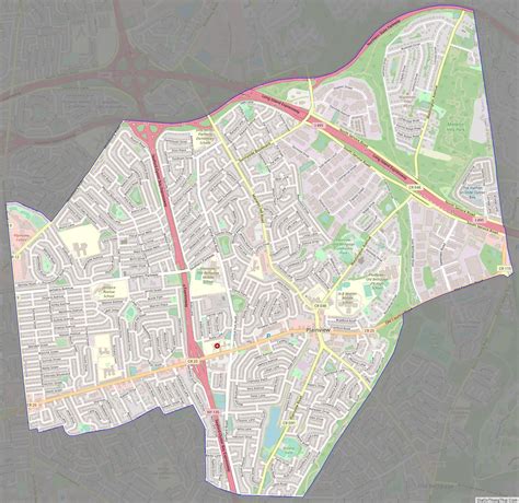 Map of Plainview CDP, New York - Thong Thai Real