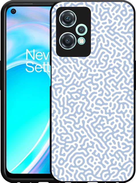 OnePlus Nord CE2 Lite Hardcase Hoesje Blauwe Doodle Designed By Cazy