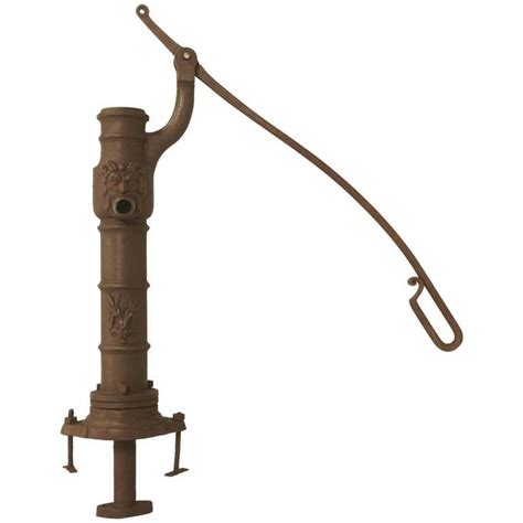 Antique French Water Fountain Pump Or Garden Ornament Water Fountain