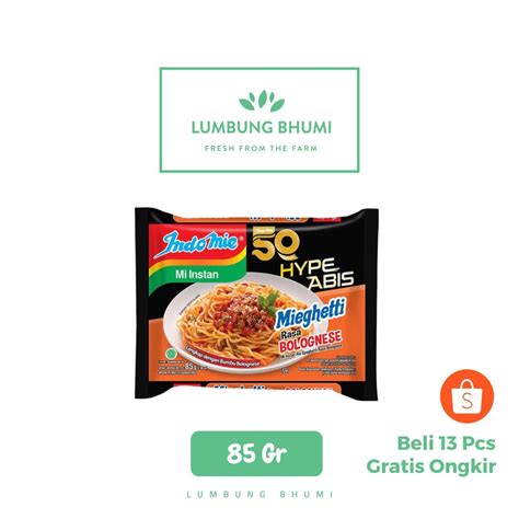 Jual Lumbung Bhumi Indomie Mie Mieghetti Bolognese Pcs Bahan