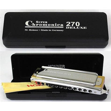 Hohner Chromonica 270 Deluxe - Hohner Chromatic Harmonicas - Harmonicaland