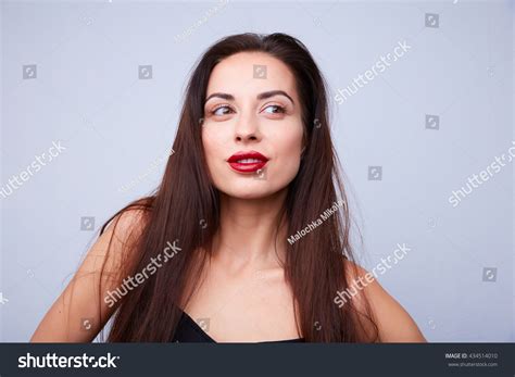 Sexy Brunette Long Hair Stock Photo 434514010 Shutterstock