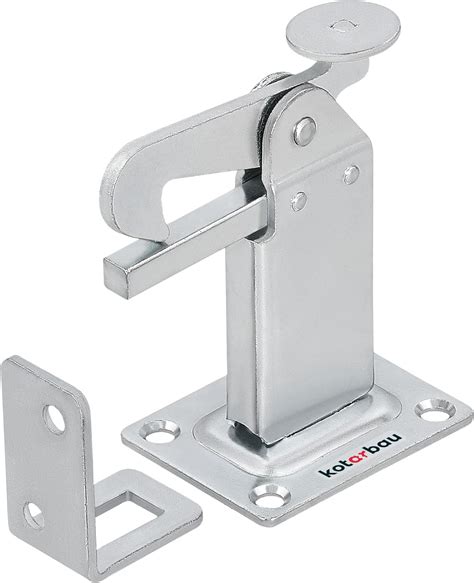 Kotarbau® Door Stop 97 Floor Mounting Door Stop Silver Door Stop Lock