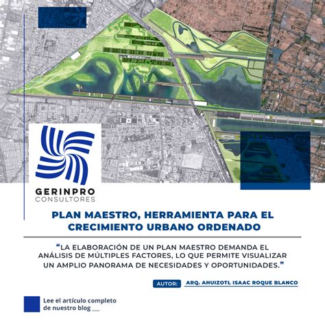 Plan Maestro Herramienta Para El Crecimiento Urbano Ordenado