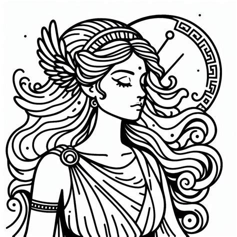 Wonderful Artemis coloring page - Download, Print or Color Online for Free