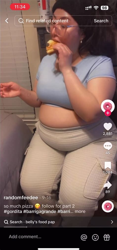 Bbw Pizza Stuffing ThisVid