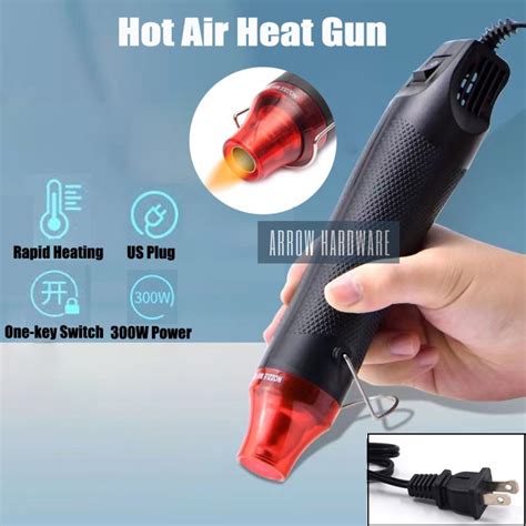 V W Handheld Hot Air Heat Gun Heavy Duty Hot Air Blower Lazada Ph