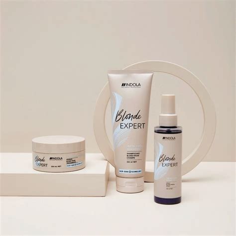Indola Blond Expert Shampoo Morgen In Huis 10 95 Blonde Haarkleur Blonde Tinten Blond