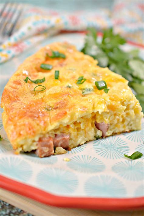 crustless ham  cheese quiche recipe sweet peas kitchen