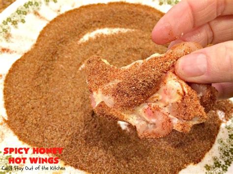 Spicy Honey Hot Wings Can T Stay Out Of The Kitchen