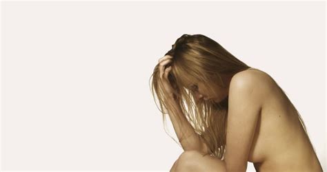 Nude Woman In Grief Is Stock Footage Video Royalty Free Shutterstock