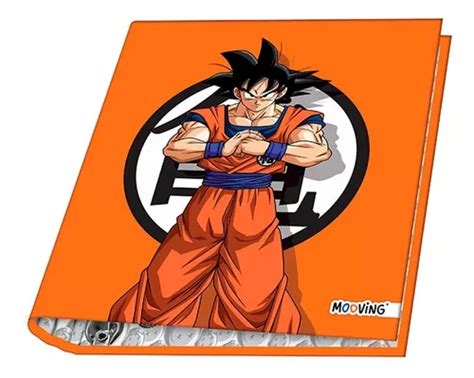 Carpeta Escolar Mooving N3 X 40 Mm Escolar Dragon Ball En Venta En