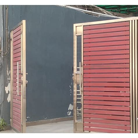 Modern Stainless Steel Hinged Gates For Home At Rs Square Feet In