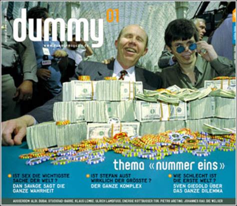 N° 1, Nummer Eins - DUMMY - Das Gesellschaftsmagazin