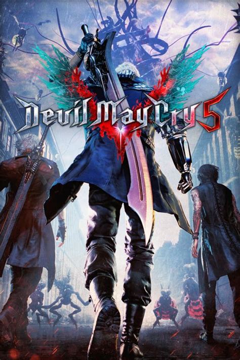 Devil May Cry 5 (2019) PlayStation 4 box cover art - MobyGames