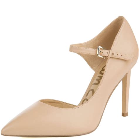 SAM EDELMAN Nora Strap Pumps NORA NUDE Shiekh