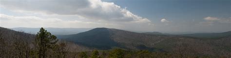 The Ouachita Mountains In Oklahoma Seen From The Talimena Scenic Drive