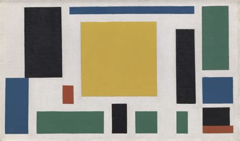 Theo Van Doesburg Composition VIII The Cow C 1918 MoMA