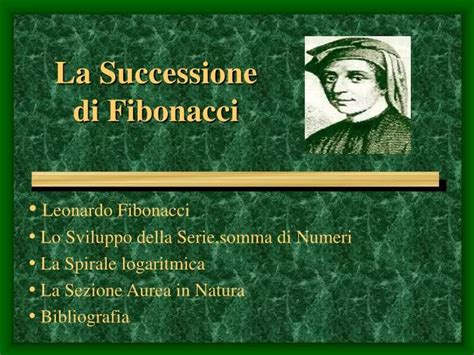 Ppt La Successione Di Fibonacci Powerpoint Presentation Free