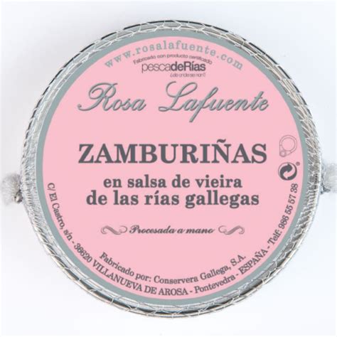 Zamburi As En Salsa De Vieira Rosa Lafuente Repsol Gourmet