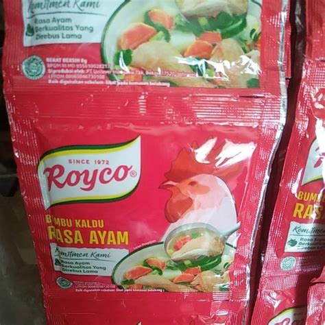 Royco Chicken Flavor Beef Flavor 7g Shopee Malaysia