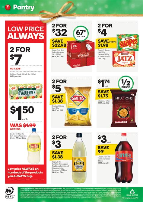 Woolworths Christmas Sales Catalogue 2 8 Dec 2015 Catalogue AU