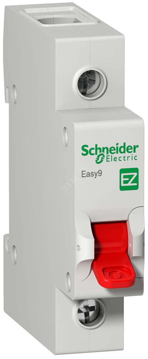 Выключатель нагрузки 1-полюсный 63А EASY 9 артикул EZ9S16163 Schneider ...