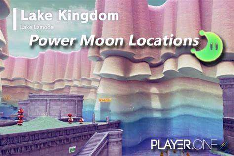 Super Mario Odyssey Lake Kingdom Power Moon Locations