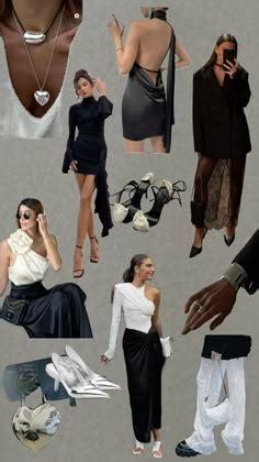 Черно-белый дресс-код в 2024 г | Наряды, Наряды гостей свадьбы ...