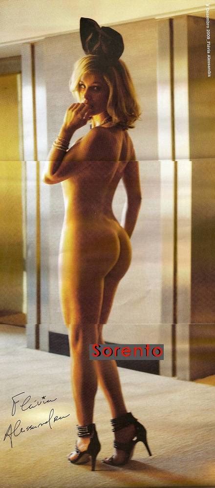 Naked Flávia Alessandra in Playboy Magazine Brasil