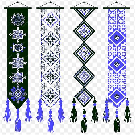 premium psd woven rattan  moroccan tile borderlines design