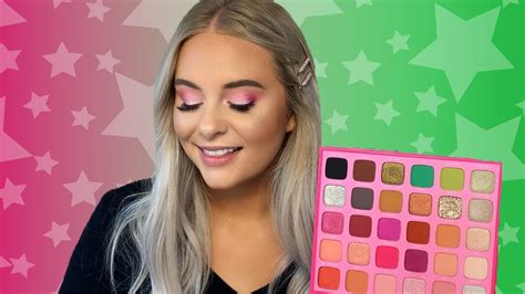 Review And Makeup Tutorial Jeffree Star X Morphe Artistry Palette Youtube