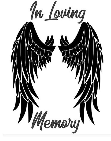 In Loving Memory SVG - Etsy