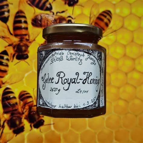 Gelee Royal mit Honig 250g cremig - Schloss Warlitz Imkermeister Chr. Jung